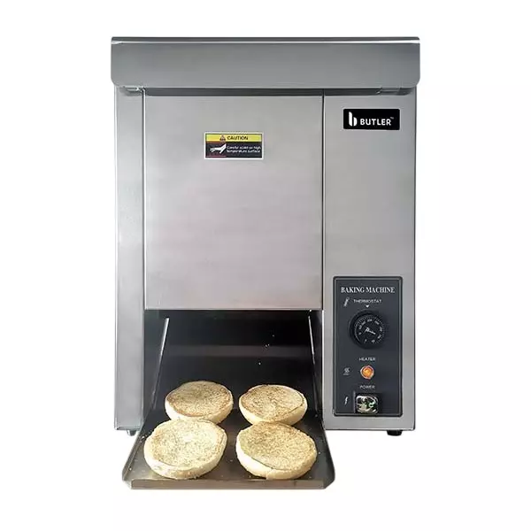 Butler High Performance Vertical Pass Through Bun Toaster 2000 W, Wow Toast