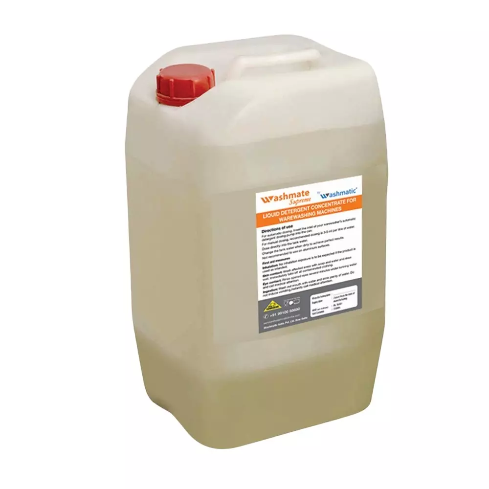 Washmatic Supreme Liquid Detergent Concentrate Non Foaming Type with Corrosion Inhibitors Capacity 20 L, WA50