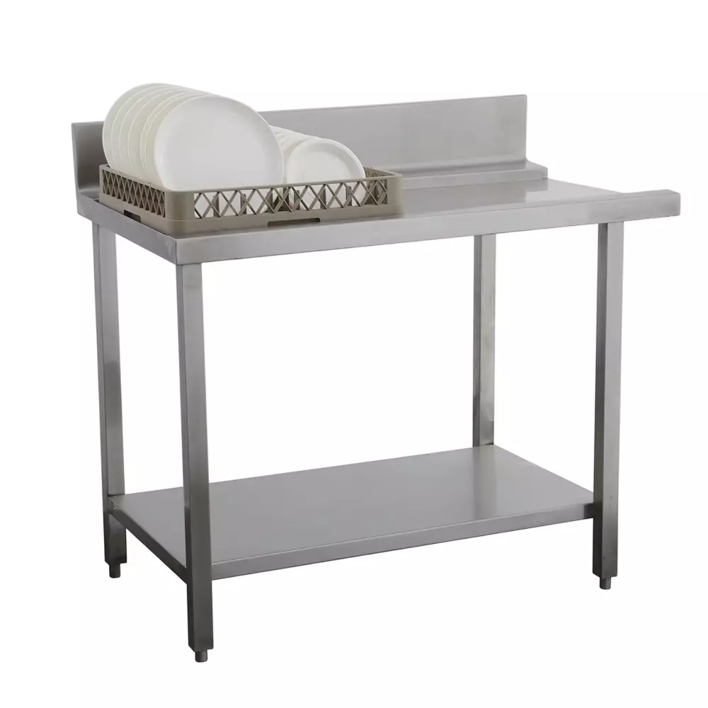 Washmatic Exit Table Stainless Steel Body and 750x700x850+150 mm Size, WA6075U