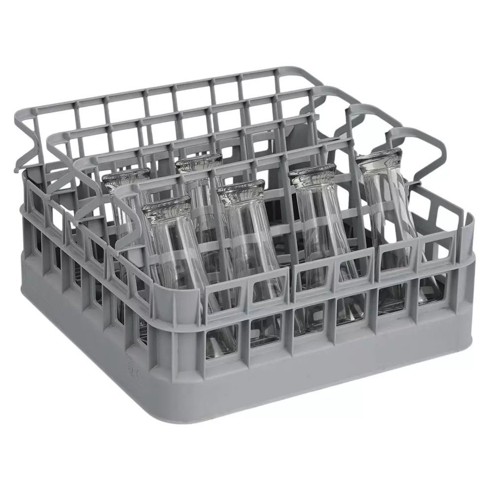 Washmatic Wine Glass Rack with 16 Glass Capacity and Size 400x400 mm, WA37