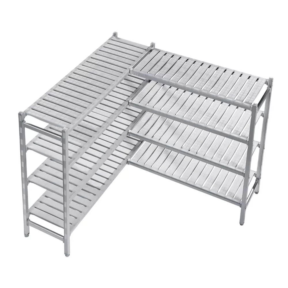 Washmatic Flexishelving Rack Heavy Duty Construction with 1000 Kg Load Capacity and Size 1225 mm x 450 mm x 1825 mm, WA66F2