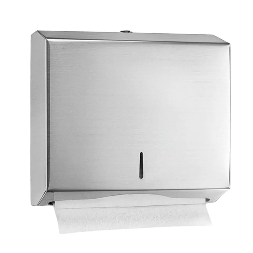 Washmatic Paper Towel Dispenser SS 304 Body and Size 480x375x250+190 mm, WA13AP