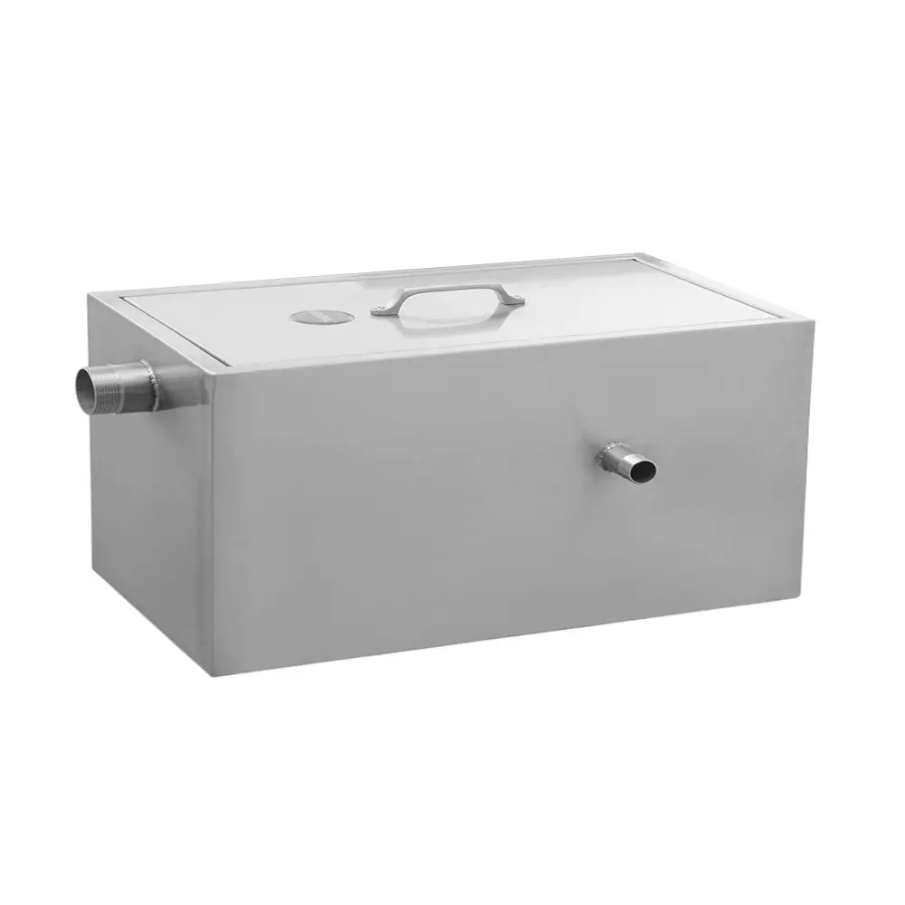 Washmatic Grease Trap Stainless Steel Body and 1200 LPH Flow Rate for Removing Oil/Grease from Drain Water, WAK12