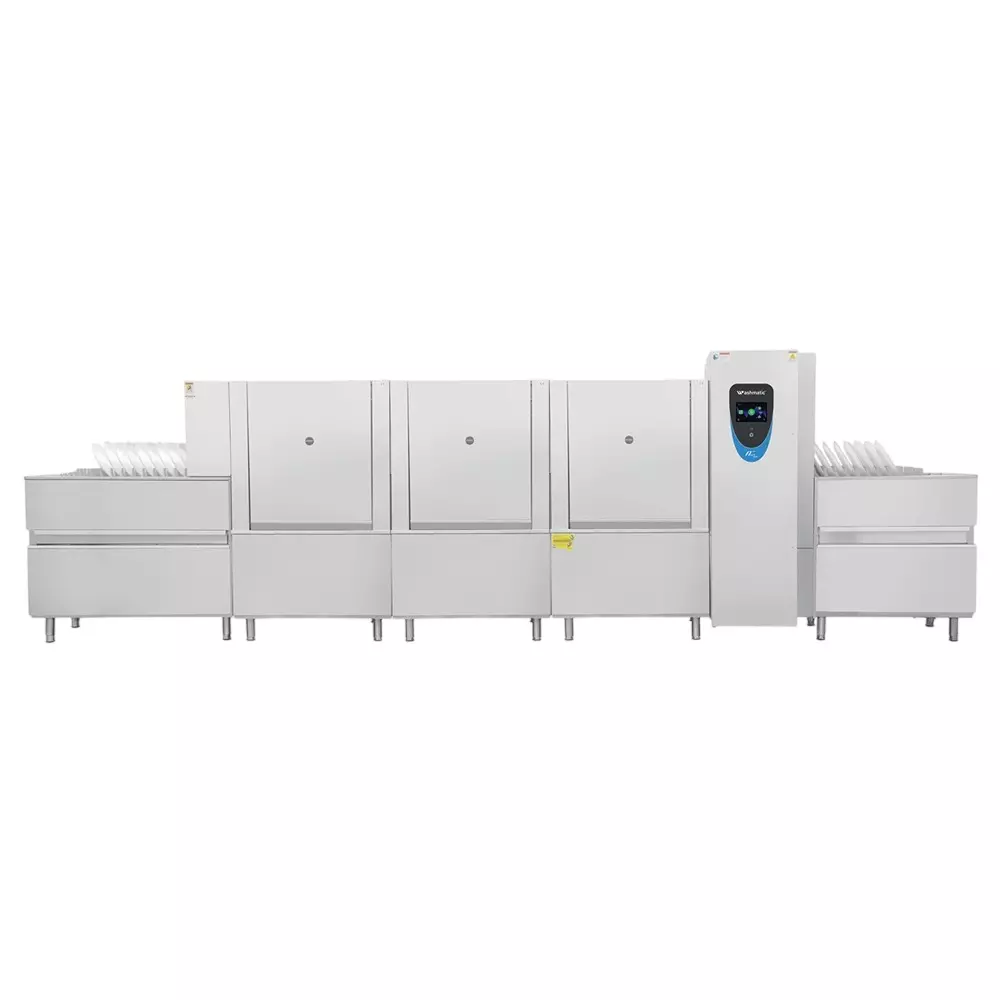 Washmatic Flight Type Dish Washer with 4000- 3000 Plates/Hour Capacity and 1800 mm Height, WMFT4000