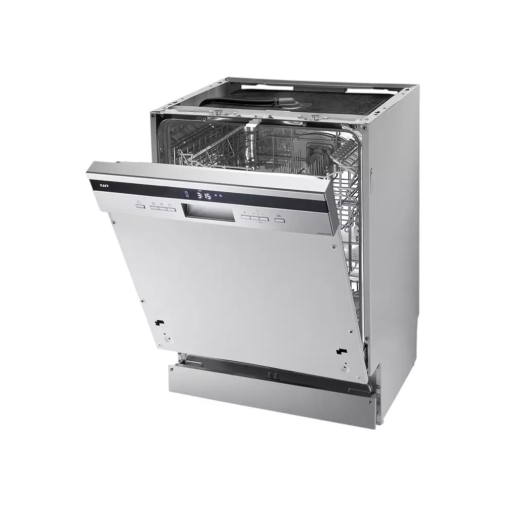 Kaff Dishwasher with 14 Standard Place Setting Easy Push Control with Digital Display, KDW BIN 60