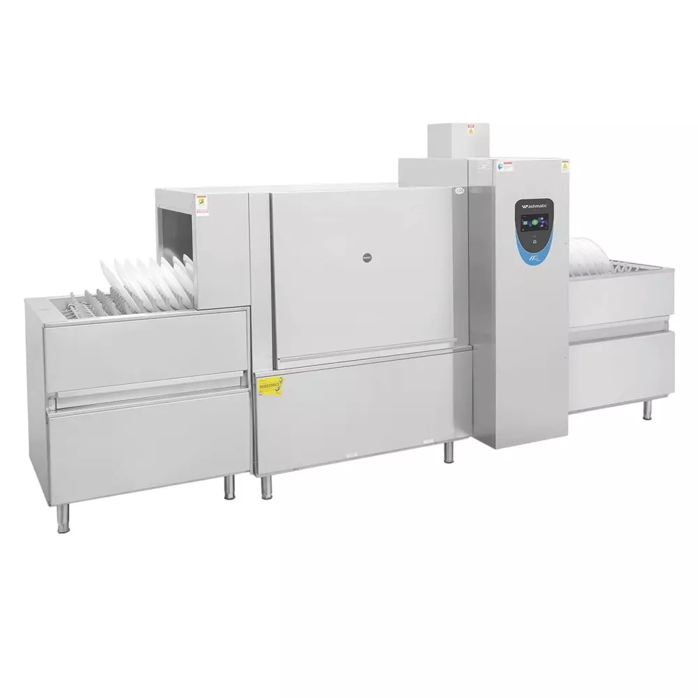 Washmatic Flight Type Dish Washer with 3500- 2000 Plates/Hour Capacity and 1800 mm Height, WMFT3000