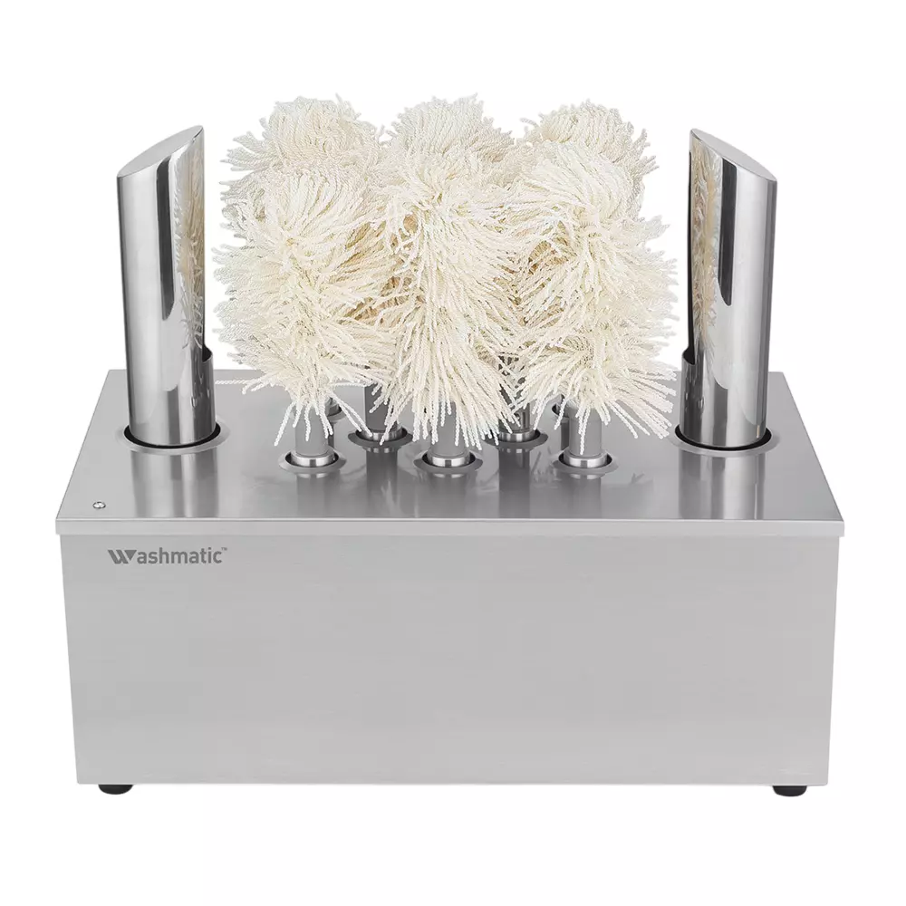 Washmatic Glass Wiping and Drying Machine with 8 Brush Head Dual Dryer and 2.5 kW Electrical Load, WM28