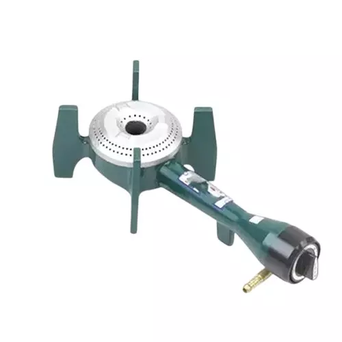 Vinayak Machines Mini Canteen Gas Burner Low-Pressure 3.8 kW Heat Output Heavy Duty Cast Iron Material