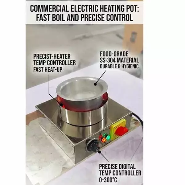 vinayak-machines-2-kw-electric-hot-plate-with-round-pan-support-stainless-steel-body-mirror-finish-for-commercial-kitchens