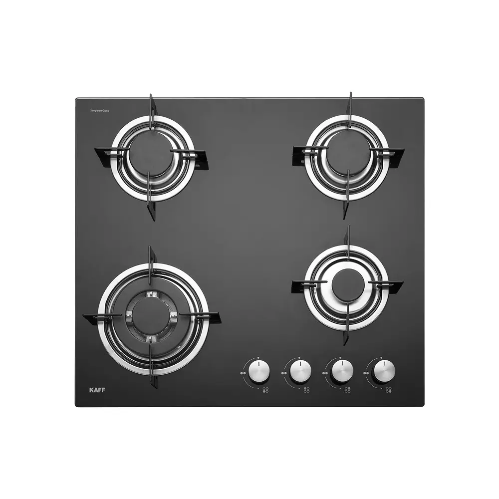 kaff-4-burner-gas-stoves-ignition-aluminum-burner-material-easy-grip-knobs-8mm-thick-black-tempered-glass-ne4b-60gf
