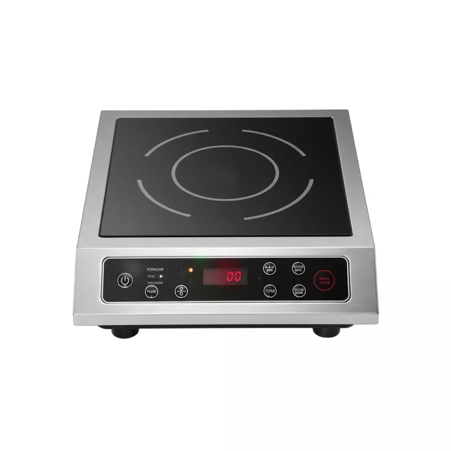 Chefrost Eco Commercial Induction Cooker 3500 W Power Rating and 425×350×110mm Size for Hotels & Restaurants, CF-IP-3500