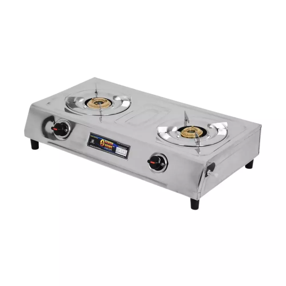 vansh-homes-gold-dlx-gas-stove-2-burner-rubber-leg-manual-ignition-lpg-fuel-stainless-steel-vh-2b-204