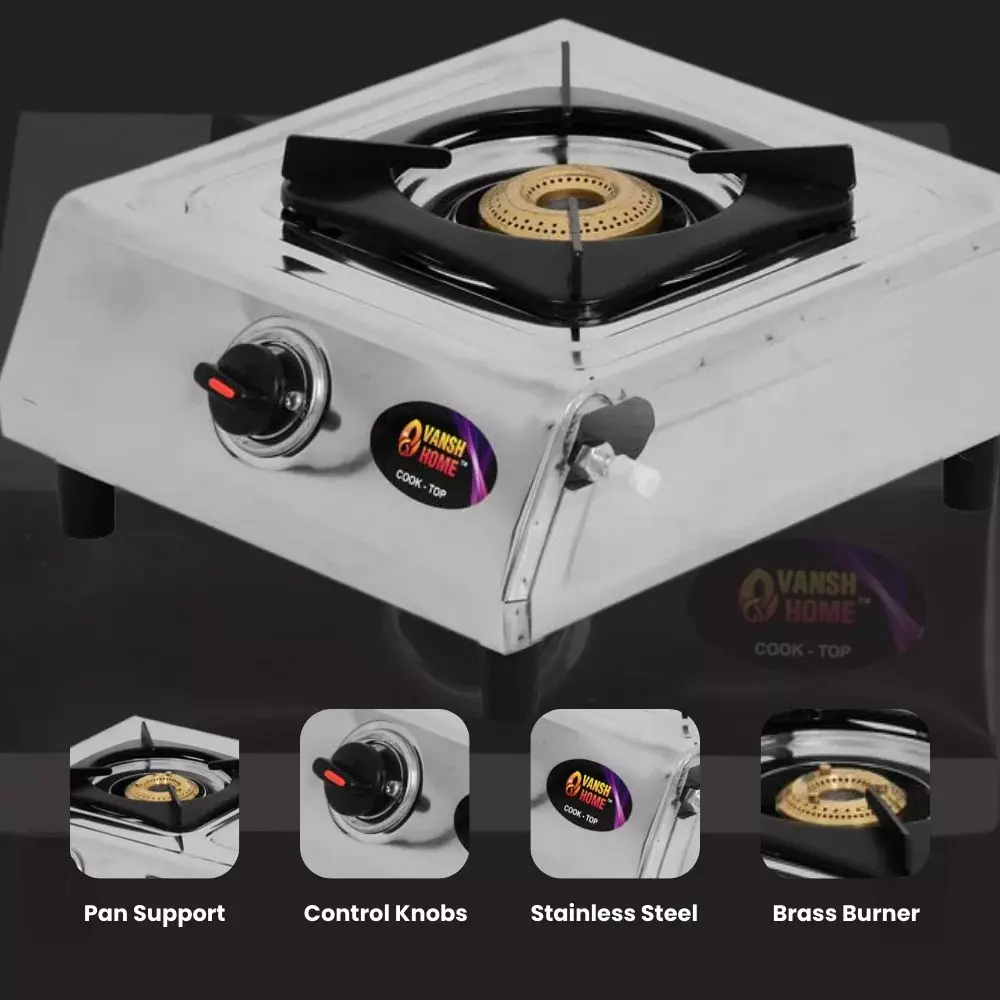 vansh-homes-gold-supreme-gas-stove-1-burner-rubber-leg-manual-ignition-lpg-fuel-stainless-steel-vh-1b-102