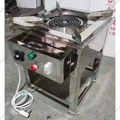 vinayak-machines-4000-w-electric-operated-chulha-stainless-steel-body-upto-4-hours-continuous-working-time