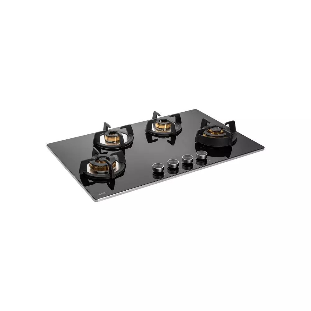 kaff-4-burner-gas-stoves-auto-electric-ignition-brass-burner-material-ergonomic-metal-knob-8mm-thick-black-tempered-glass-blh-804x