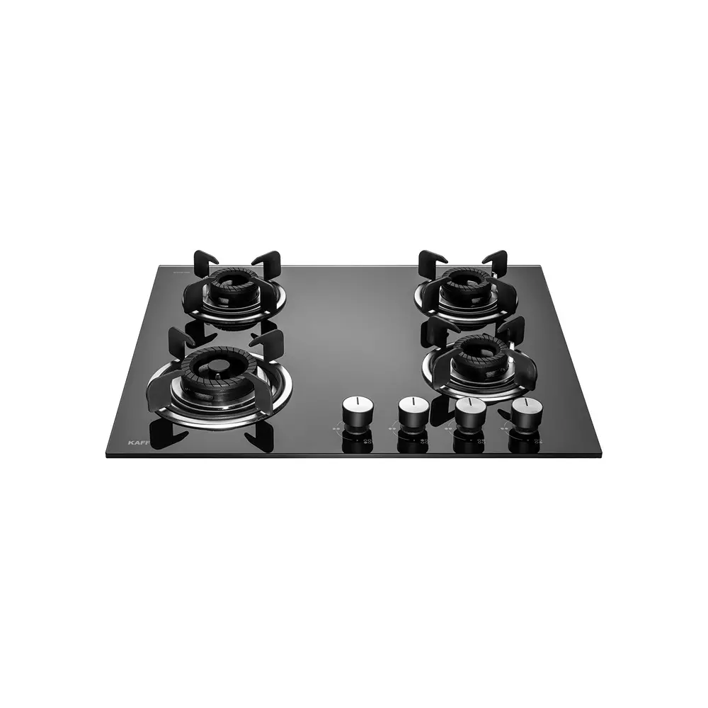 kaff-4-burner-gas-stoves-auto-electric-ignition-burner-material-metal-knobs-8mm-thick-black-tempered-glass-crh-604