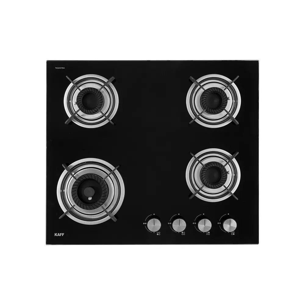 kaff-4-burner-gas-stoves-auto-electric-ignition-burner-material-metal-knobs-8mm-thick-black-tempered-glass-crh-604