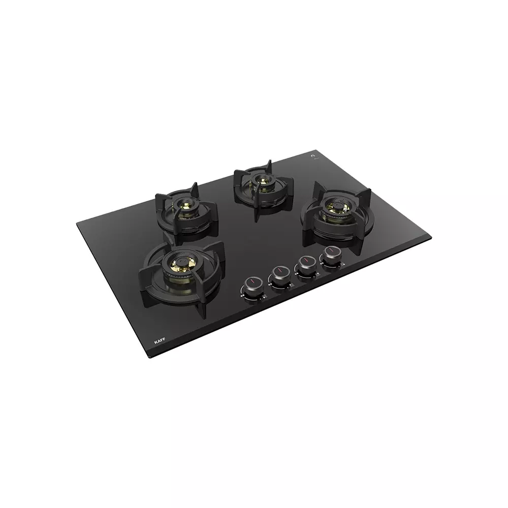 kaff-4-burner-gas-stoves-auto-electric-ignition-brass-burner-material-ergonomic-design-anti-slip-metal-knob-asf-784