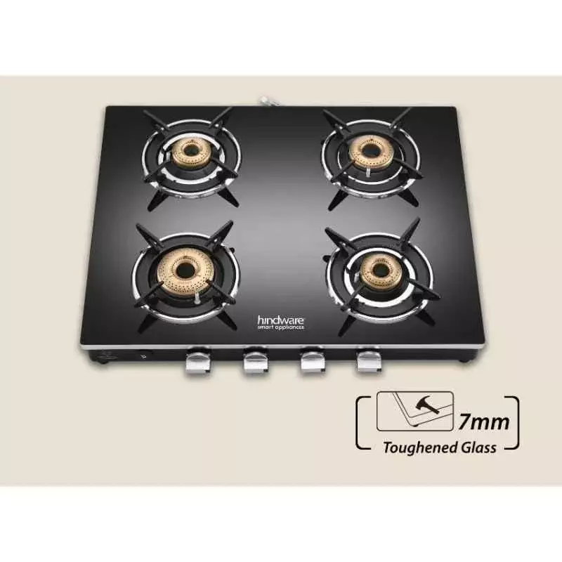 hindware-4-burner-gas-stoves-manual-ignition-brass-burner-material-7-mm-thick-toughened-glass-ct-100227