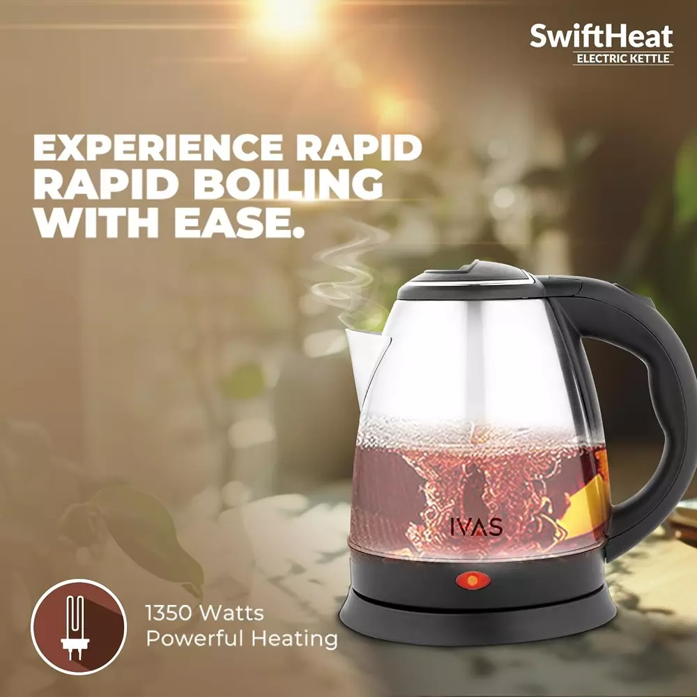ivas-swiftheat-electric-kettle-1350-w-power-corded-electric-black-silver-15-l-capacity-led-lights-indicator-for-home-hotel-use