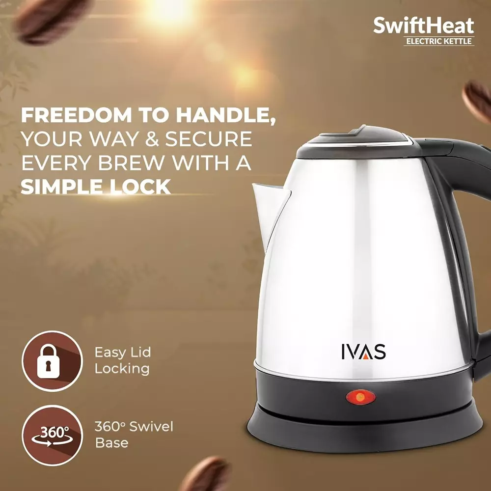 ivas-swiftheat-electric-kettle-1350-w-power-corded-electric-black-silver-15-l-capacity-led-lights-indicator-for-home-hotel-use