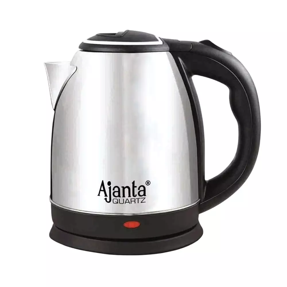 Ajanta QUIKHOT Electric Kettle 360° Swivel Base 1.5 L Capacity with Detachable Lid, AEK-150