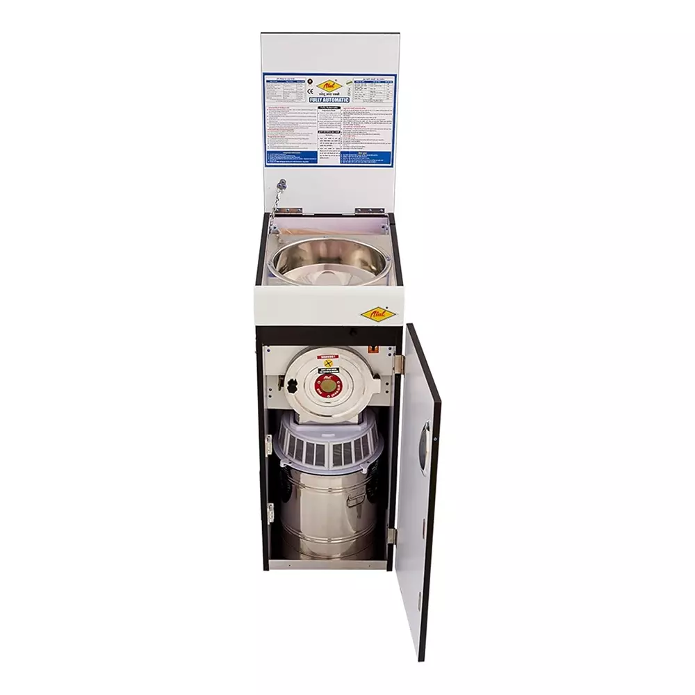 ATUL Fully Automatic Domestic Flour Mill Machine 8-10 Kg/Hr Grinding Capacity 2880 RPM, CHAKKI-GOLD-2