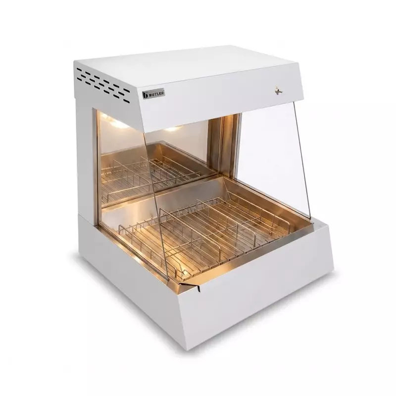 Butler Countertop Fries Warmer Station Stainless Steel Body and 825 W Rated Power, FWS 560
