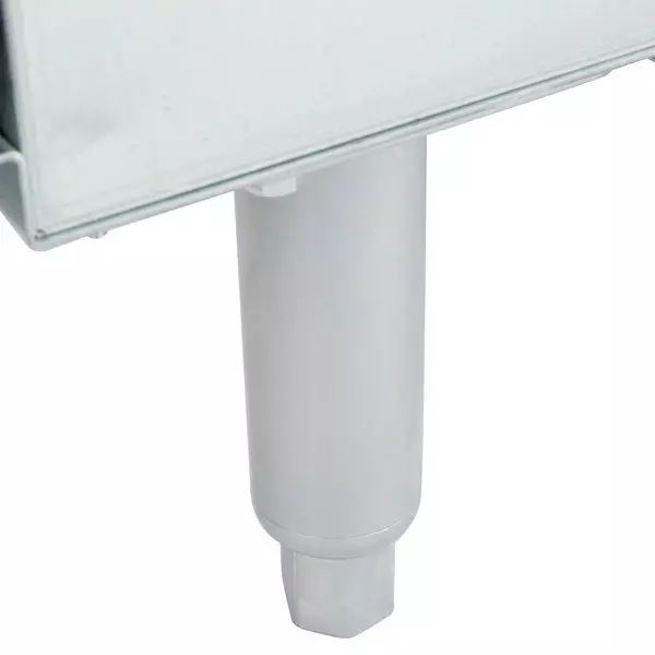 PITCO Single Tank Manual Gas Fryer 16-18 Kg Oil Capacity 3 Cast Iron Burner Stainless Steel Sliver, 35C+SS