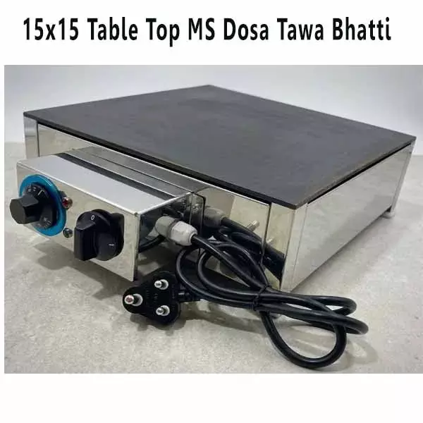 vinayak-machines-2000-w-electric-dosa-bhatti-with-ms-tawa-stainless-steel-body-and-size-15x15-inch-381x381-mm