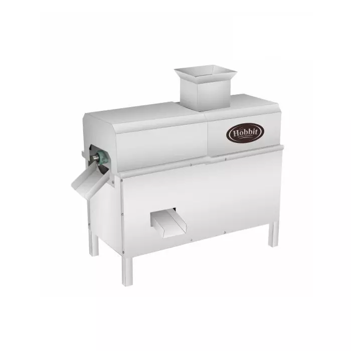 Hobbit Kitchen Equipment Mango Pulp Machine 400-500 Capacity 2 HP Power Stainless Steel Material Suitable for Commercial Kitchens
