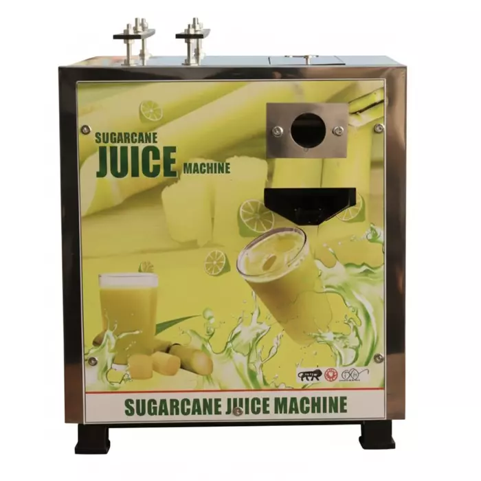 GENERIC Sugarcane Juice Machine 200 to 300 Glass/Hour Capacity 6 Gear System 4 Rolls Stainless Steel 52 Kg, HMT 07 (Without Engine & Motor)