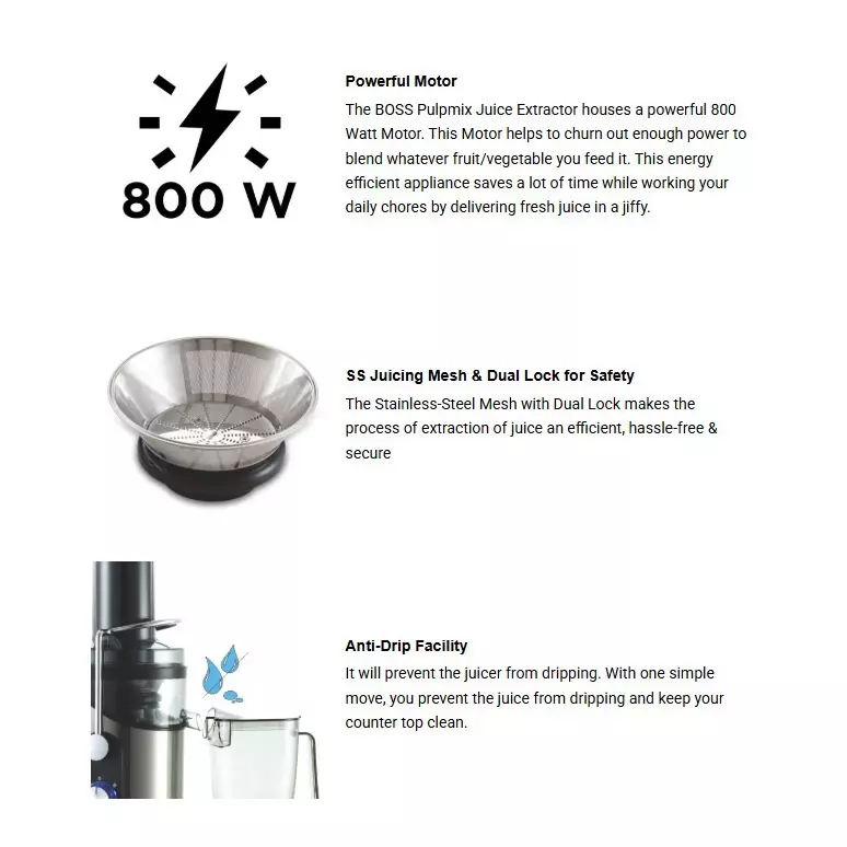 boss-800-w-pulpmix-juice-extractor-black-silver-color-2-speed-setting-and-230-v-ac-50-hz-power-supply-b612