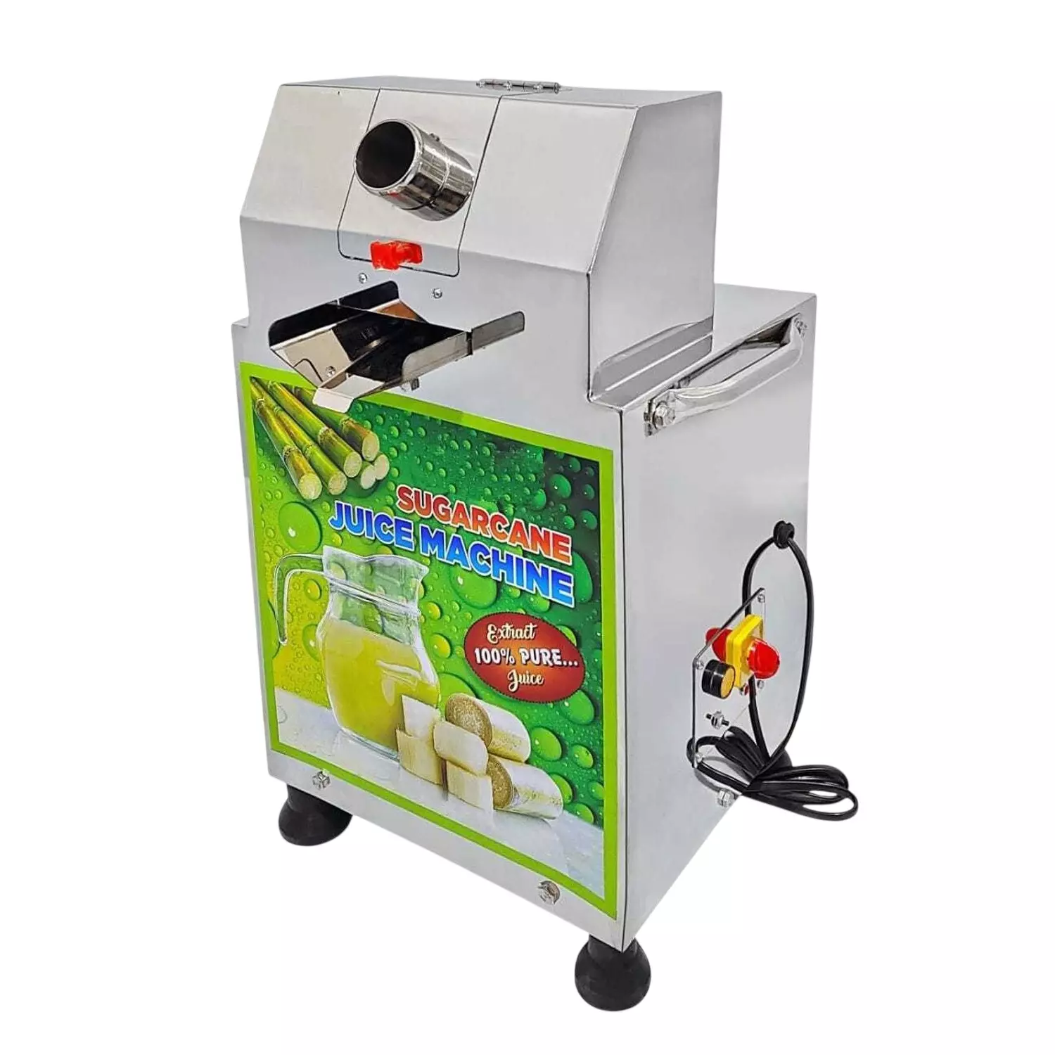 EXWELL Sugarcane Juice Machine 1.5 HP 350 - 400 Glass/hr Capacity
