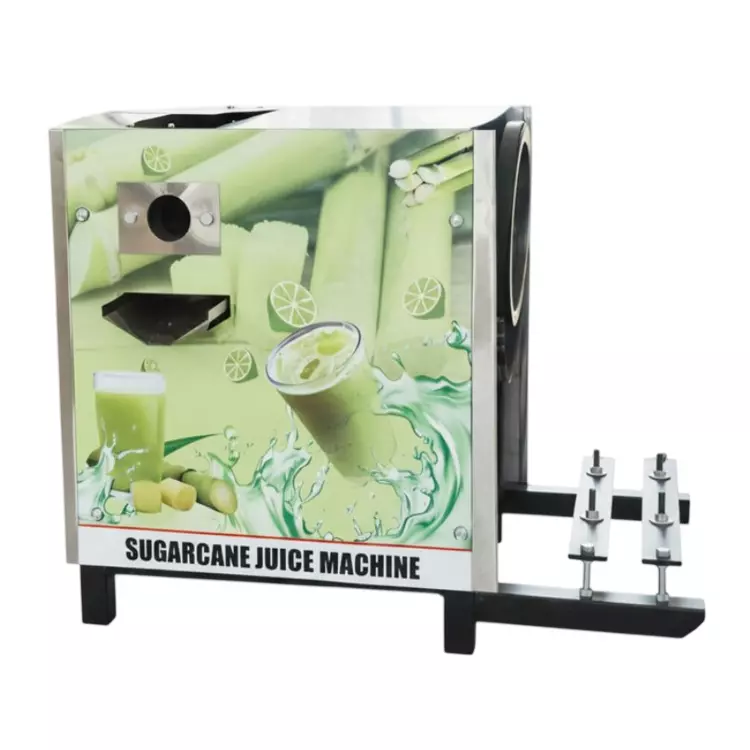 GENERIC Sugarcane Juice Machine 200 to 300 Glass/Hour Capacity 6 Gear System 4 Rolls Stainless Steel 52 Kg, HMT 08 (Without Engine & Motor)