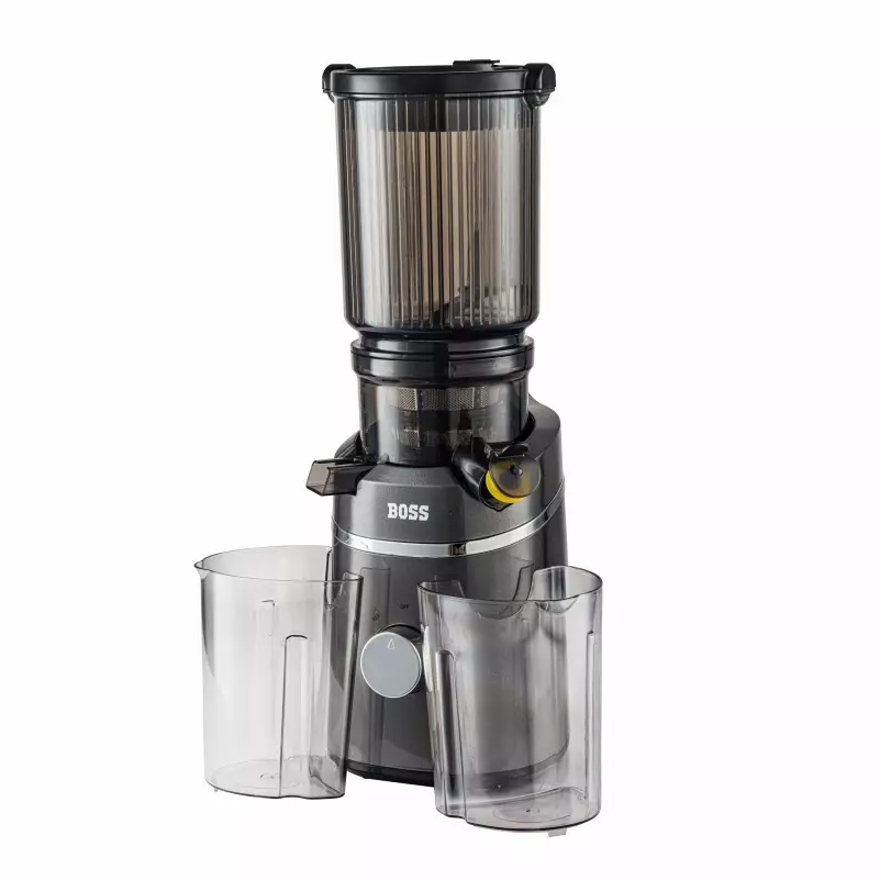 Boss 200 W Fauna + Cold Press Juicer Black Color, 2 Speed Setting and 230 V AC, 50 Hz Power Supply, B624