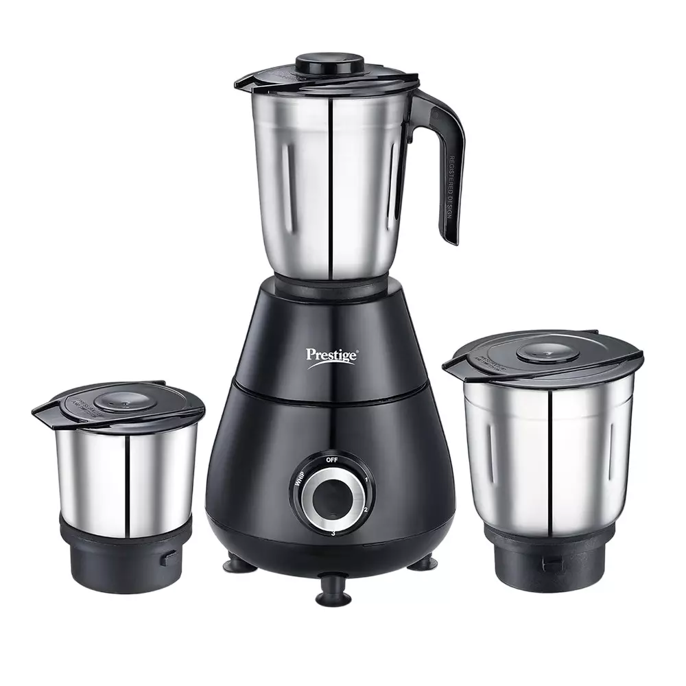Prestige Mixer Grinder With 3 Jar 750 W Stainless Steel Jar