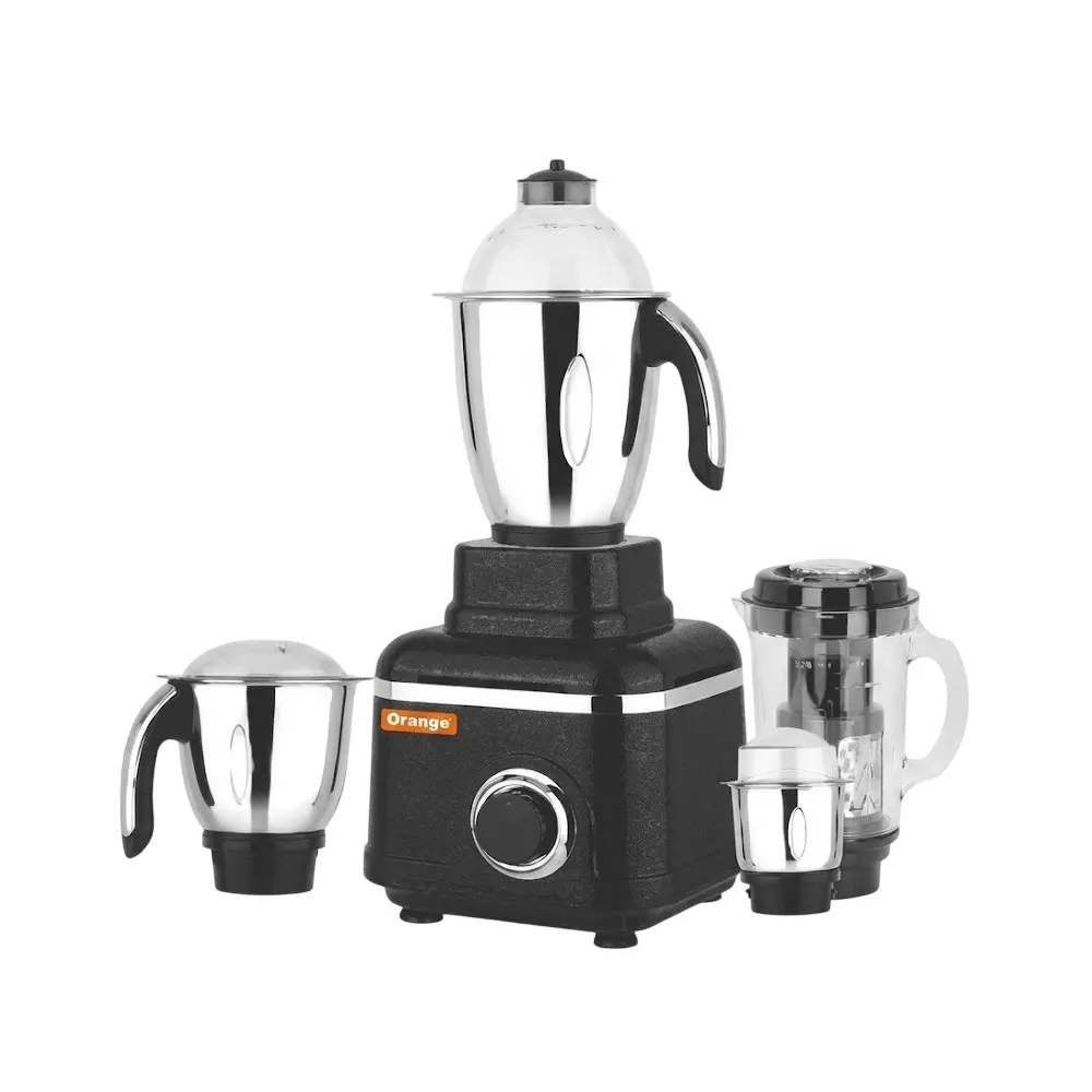 Orange Storm Metachrome Mixer Grinder 1100 W Black With 4 Jar, OMXG543