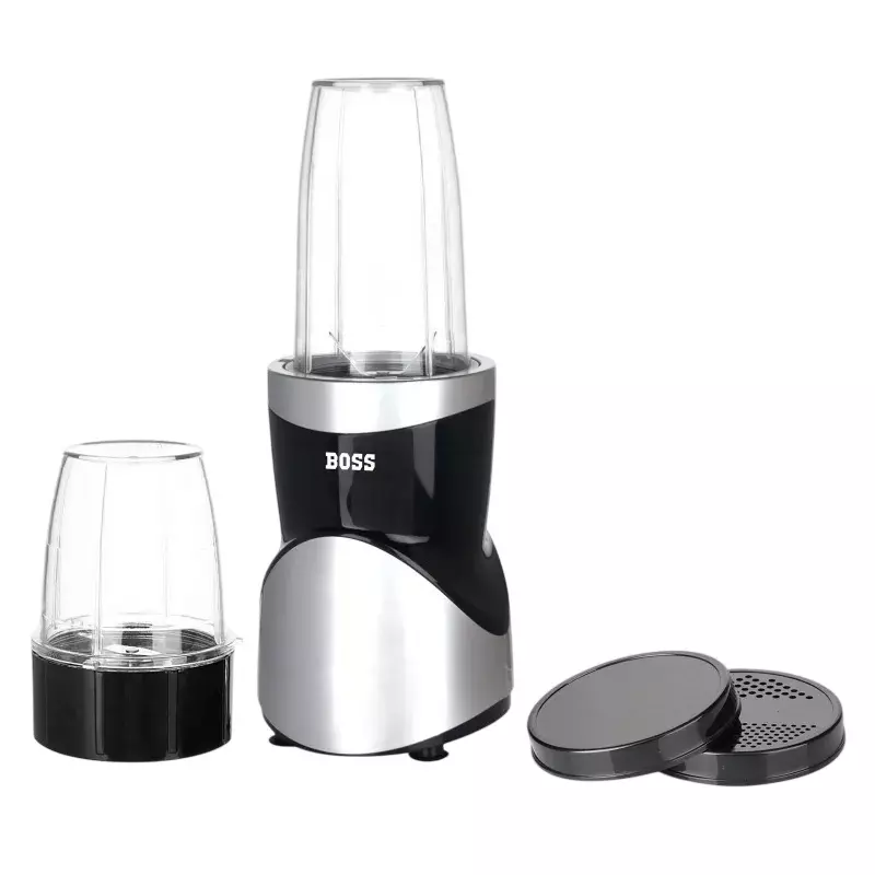 Boss 800 W Nutri Glory Juicer/Mixer/Grinder/Smoothie Maker Black Color, Variable Speed Setting and Anti Skid Base, B622