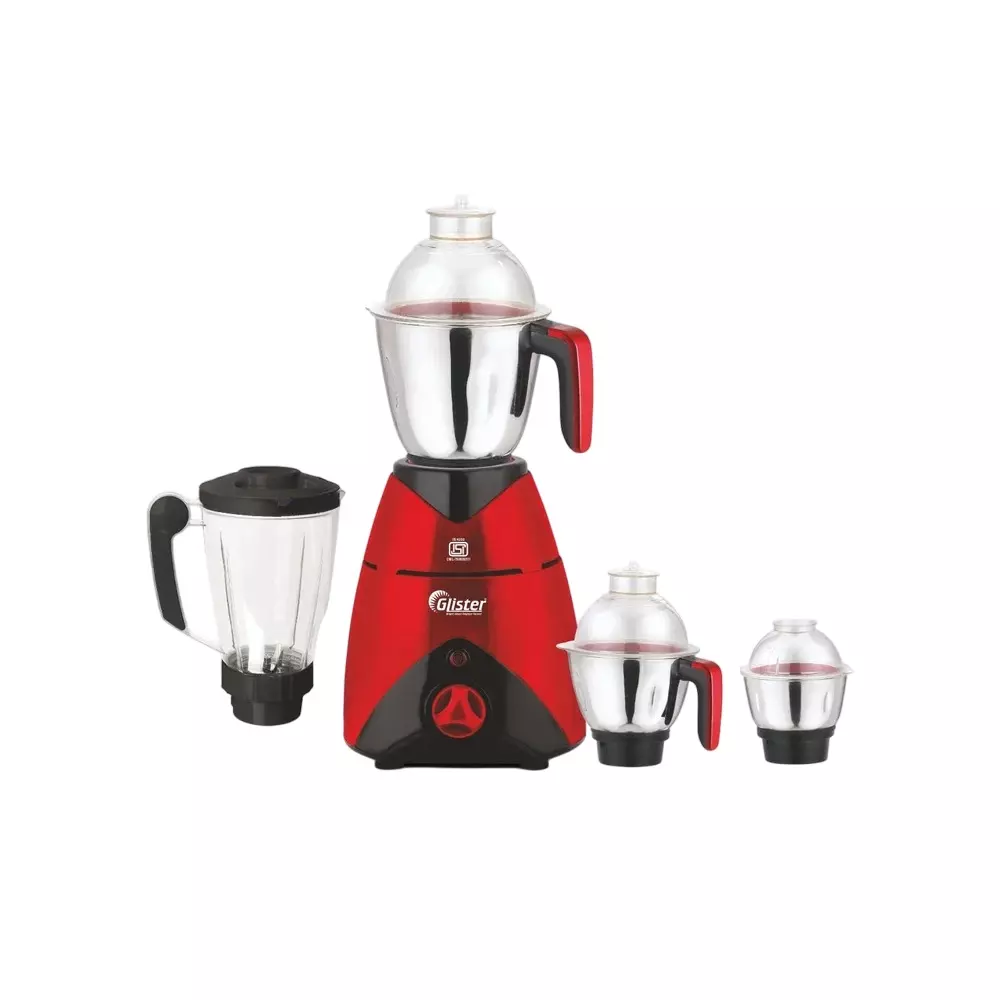 Glister Seltos Mixer Grinder With Jar 750 W Copper Winding