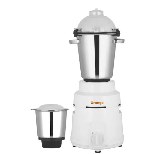 Orange Hotel Power Regular Commercial Mixer Grinder 1400 W White With 2 Jar, OMXG687