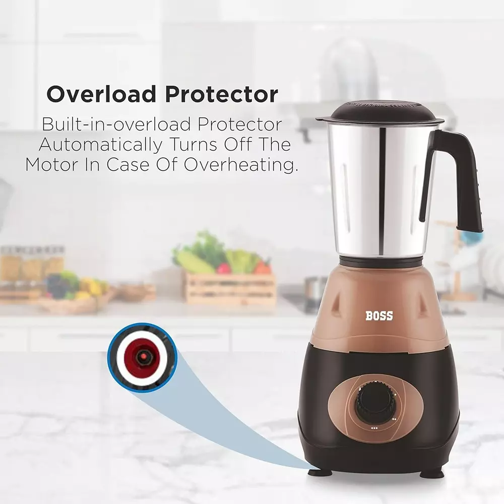 boss-500-w-bravo-mixer-grinder-beige-color-3-speed-setting-and-2-stainless-steel-jars-b274