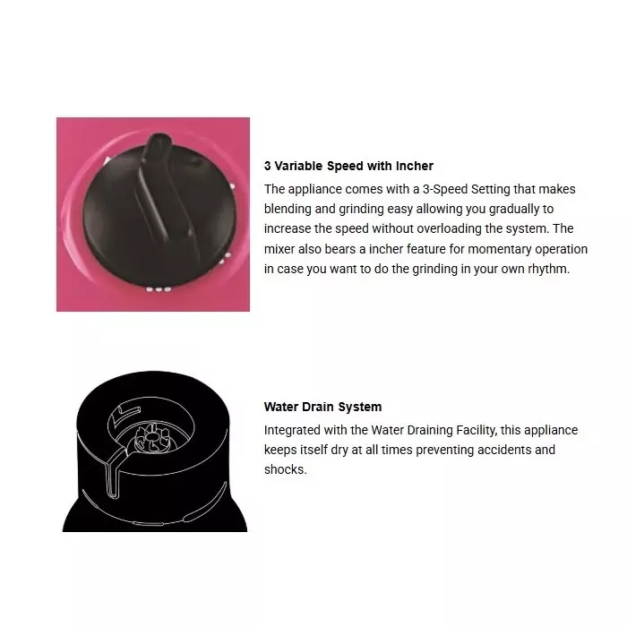 boss-750-w-alpha-mixer-grinder-pink-color-3-speed-setting-and-3-stainless-steel-jars-b264
