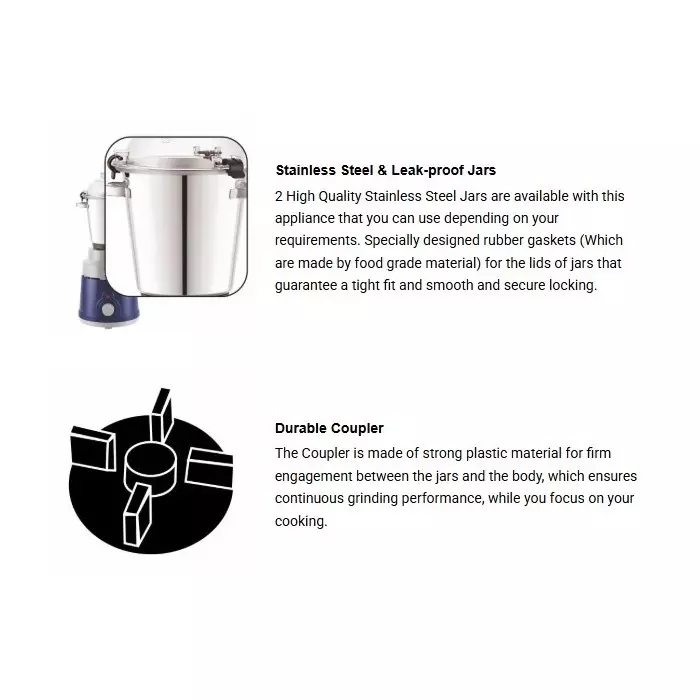 boss-1000-w-ruftuf-mixer-grinder-grey-blue-color-3-speed-setting-and-2-stainless-steel-jars-b271