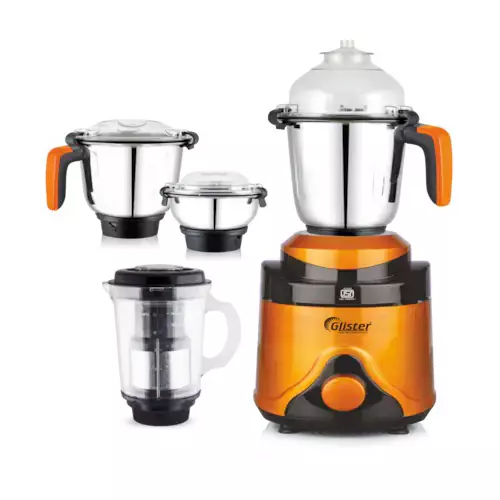 Glister Platinum Mixer Grinder With Jar 750 W Copper Winding