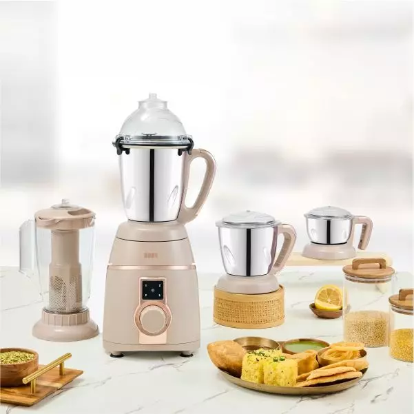 boss-1200-w-evora-mixer-grinder-beige-color-3-speed-setting-and-4-stainless-steel-jars-b278