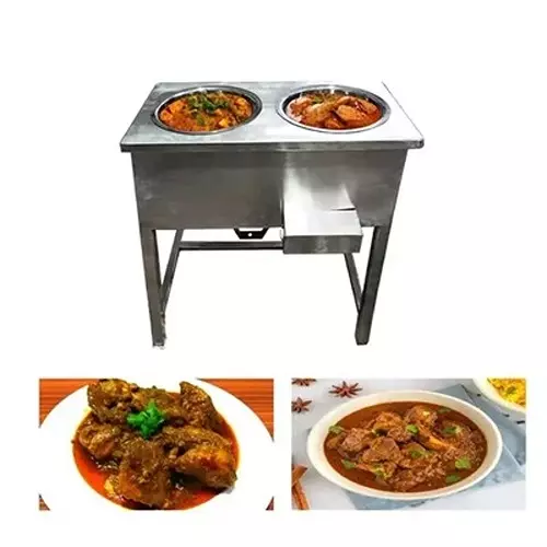 vinayak-machines-heavy-duty-2-pot-electric-bain-marie-15kw-ss-body-single-phase-for-buffet-purpose