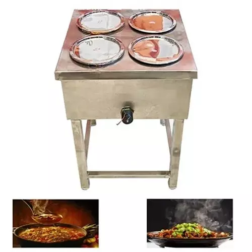 vinayak-machines-commercial-4-pot-electric-and-gas-operated-bain-marie-2-kw-power-single-phase-for-buffet-purpose