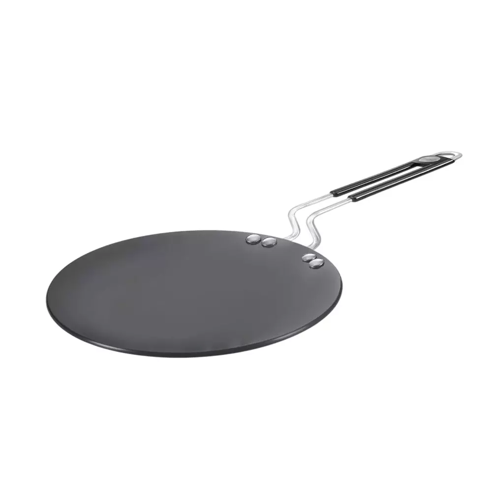 Prestige Roti Tawa Perma-Cool Handles Hard-Anodised Aluminium Black, 35035