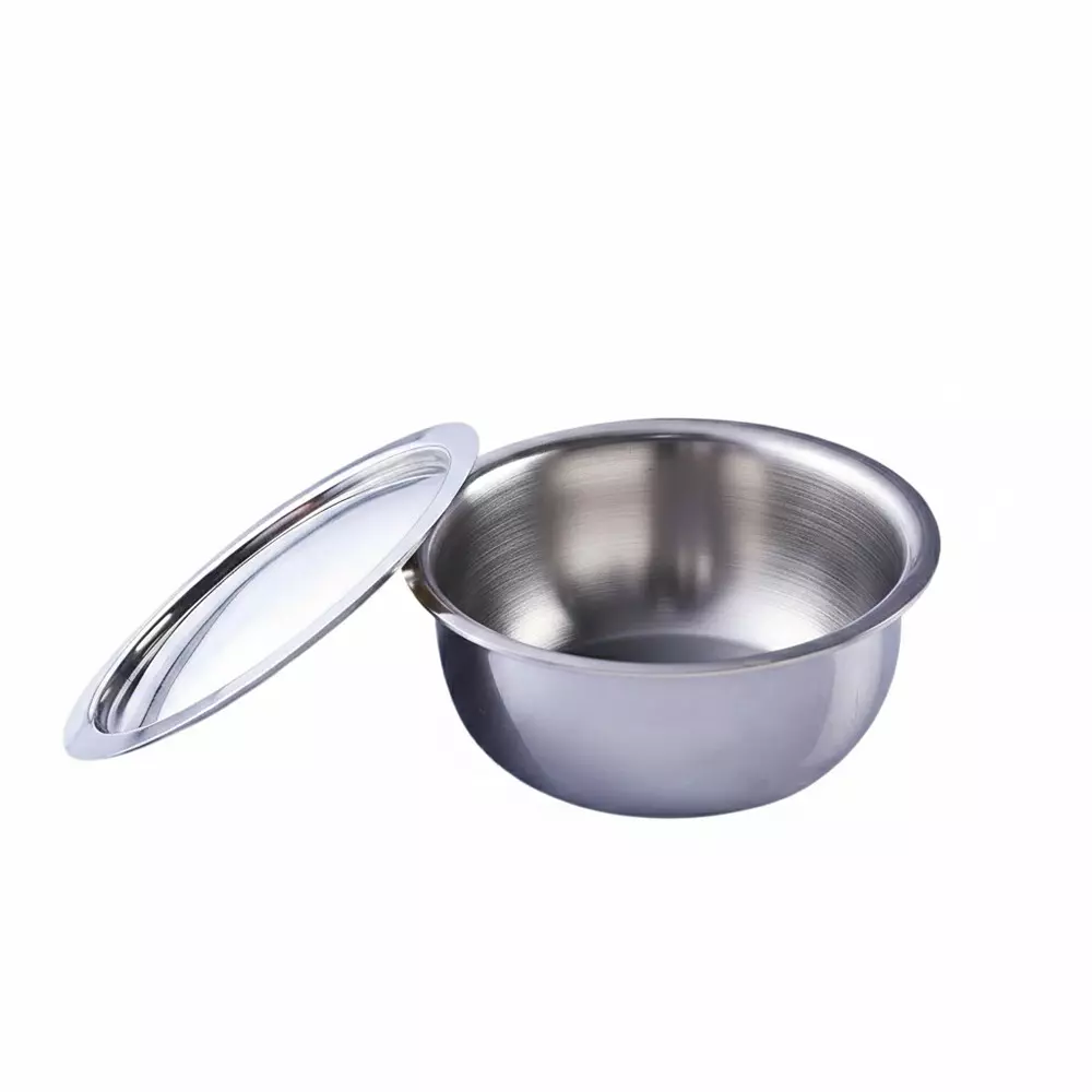 Wonderchef Nigella Cooking Pot with Lid 18 cm 2.6 L Tri-ply Stainless Steel Chrome, 63153418